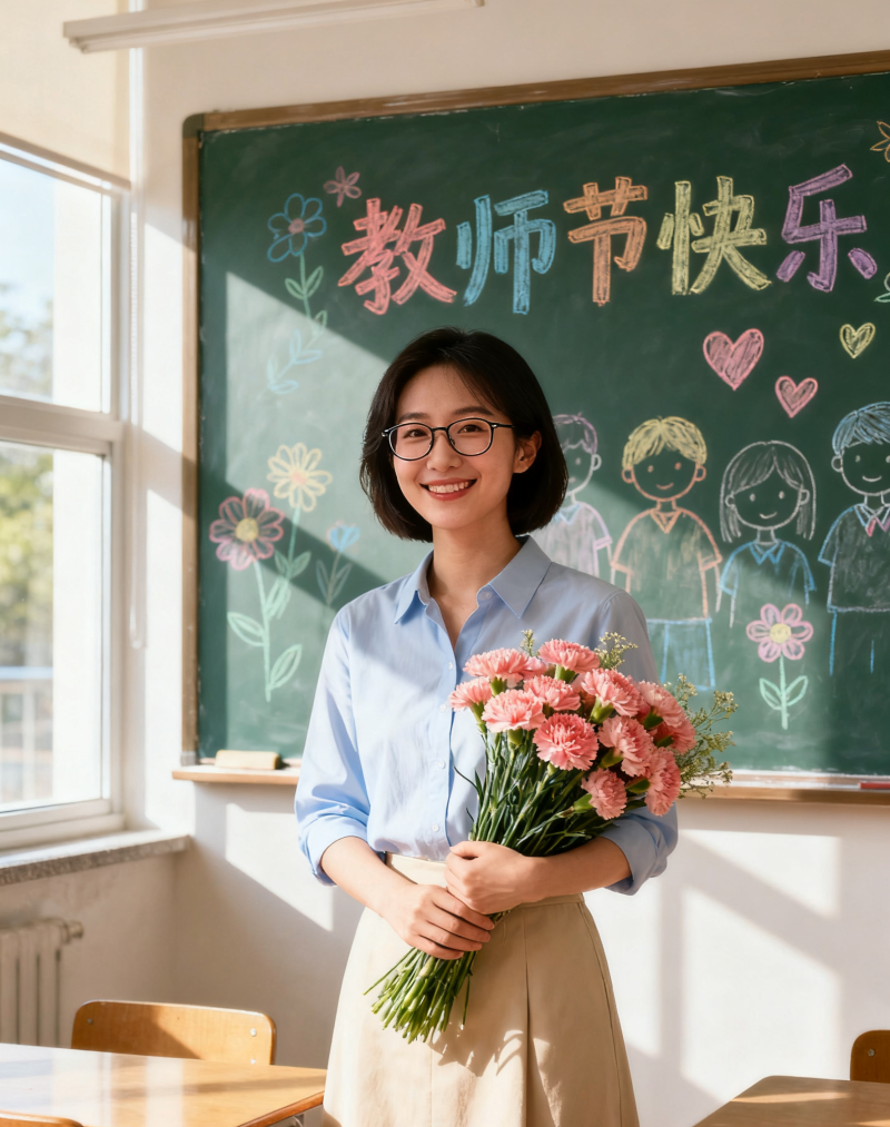 制作教师节图片